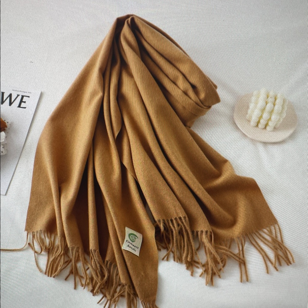 Elegant Tan Scarf